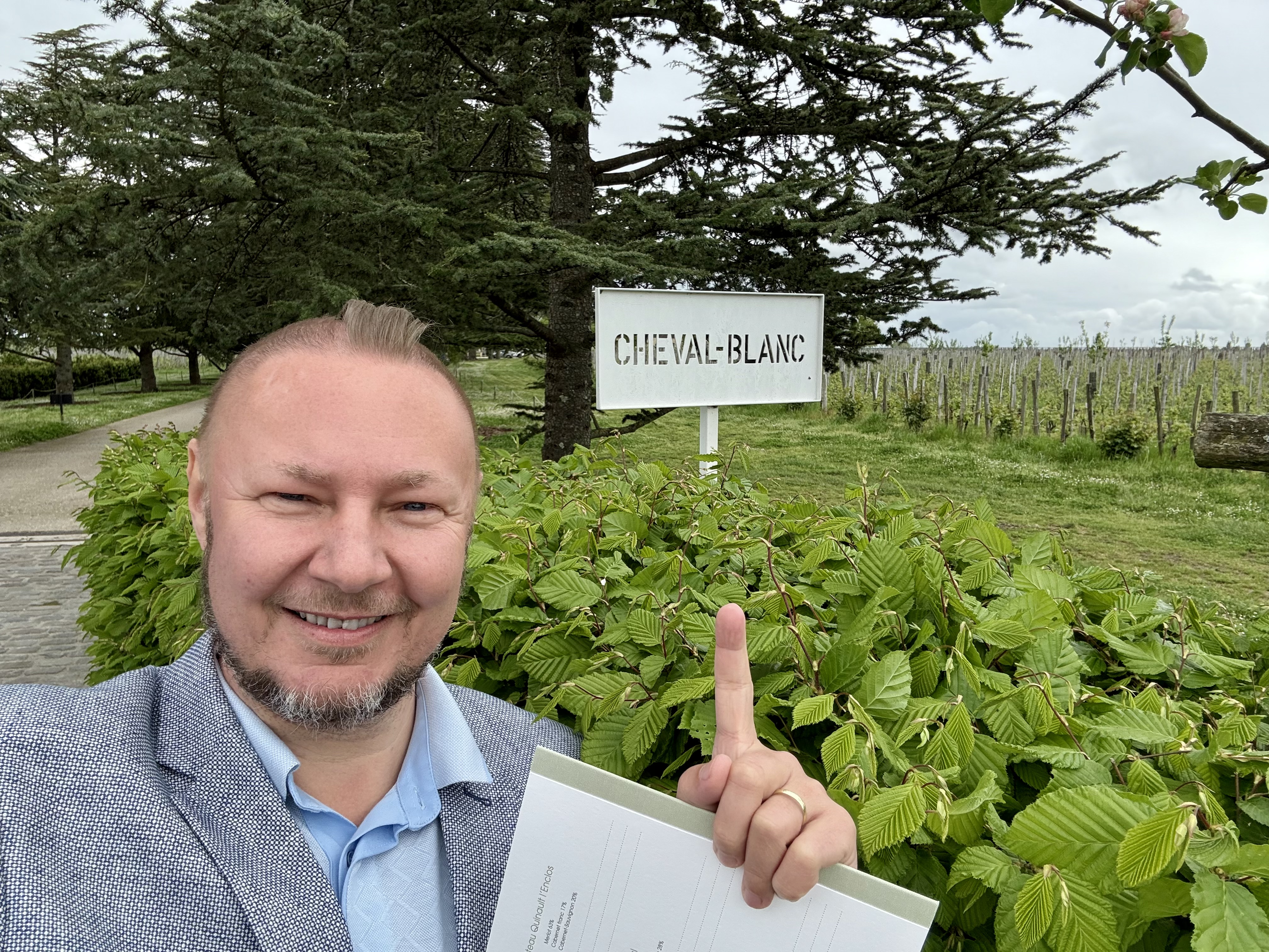 Pavel at Cheval-Blanc