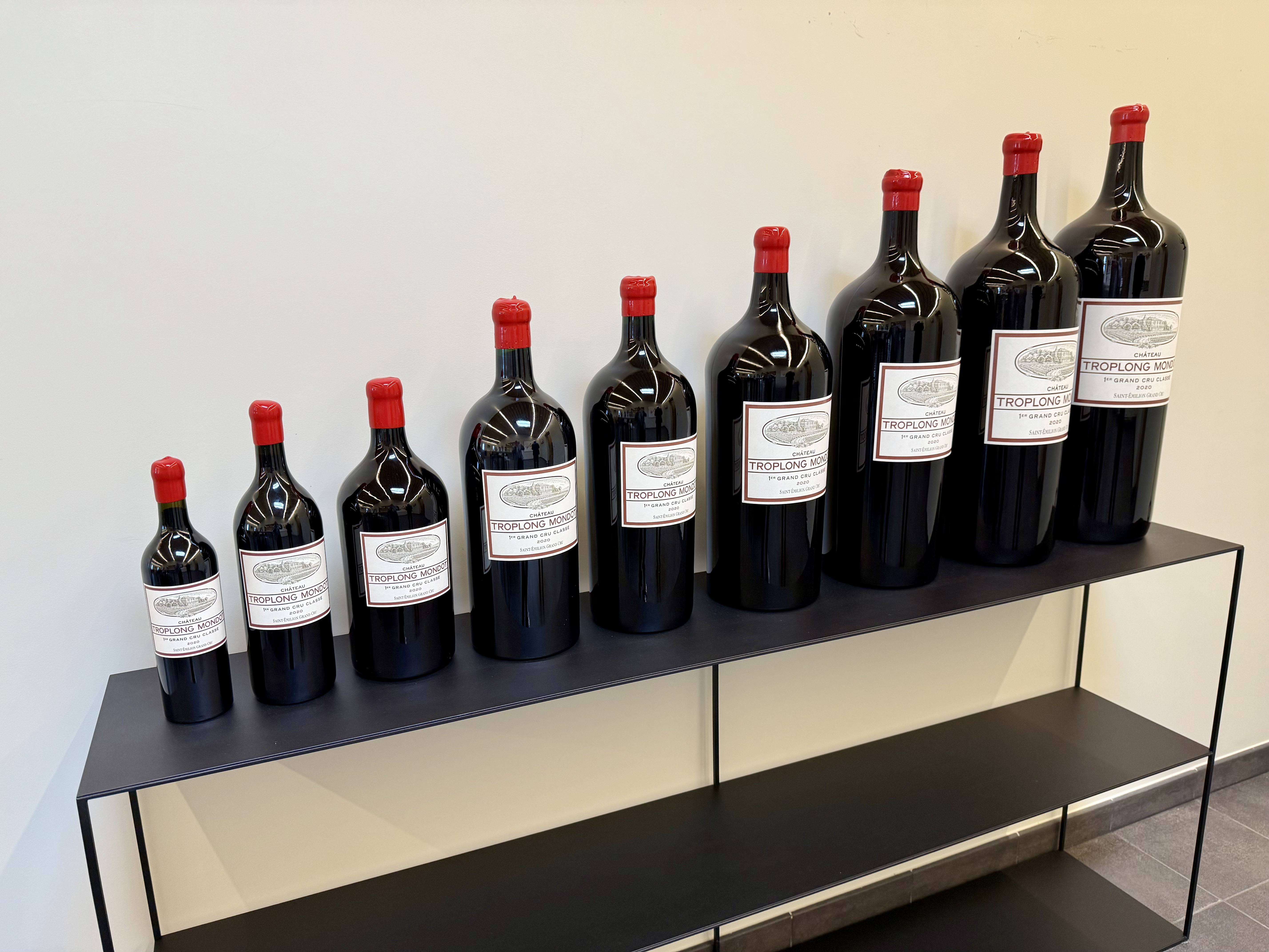 Troplong-Mondot bottles